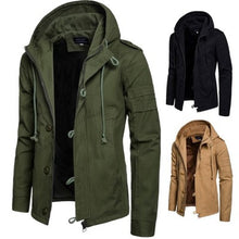 Load image into Gallery viewer, Zogaa 2019 NEW Fashion Men&#39;s Jacket Brand Army Green Military Wide-waist Coat Casual Cotton Windbreaker Overcoat Jacket Hot Sale