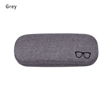 Load image into Gallery viewer, 1Pcs 2019 New Fashion Men Women Kids Leather Eye Glasses Hard Shell Protector Reading Eyewear Case Portable Sunglasses Box Case