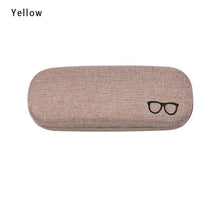 Load image into Gallery viewer, 1Pcs 2019 New Fashion Men Women Kids Leather Eye Glasses Hard Shell Protector Reading Eyewear Case Portable Sunglasses Box Case