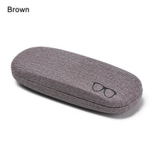 Load image into Gallery viewer, 1Pcs 2019 New Fashion Men Women Kids Leather Eye Glasses Hard Shell Protector Reading Eyewear Case Portable Sunglasses Box Case