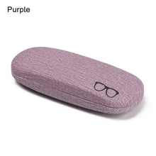 Load image into Gallery viewer, 1Pcs 2019 New Fashion Men Women Kids Leather Eye Glasses Hard Shell Protector Reading Eyewear Case Portable Sunglasses Box Case