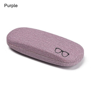 1Pcs 2019 New Fashion Men Women Kids Leather Eye Glasses Hard Shell Protector Reading Eyewear Case Portable Sunglasses Box Case