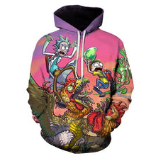 Load image into Gallery viewer, Rick and Morty Hoodies Sportswear Unisex Sweatshirt Best Sellers fashion Hip hop Hoodie Comic Casual Tracksuit Pullover