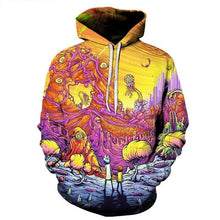 Load image into Gallery viewer, Rick and Morty Hoodies Sportswear Unisex Sweatshirt Best Sellers fashion Hip hop Hoodie Comic Casual Tracksuit Pullover