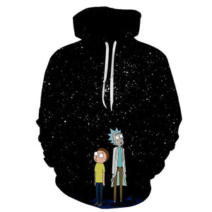 Rick and Morty Hoodies Sportswear Unisex Sweatshirt Best Sellers fashion Hip hop Hoodie Comic Casual Tracksuit Pullover