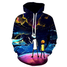 Load image into Gallery viewer, Rick and Morty Hoodies Sportswear Unisex Sweatshirt Best Sellers fashion Hip hop Hoodie Comic Casual Tracksuit Pullover