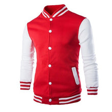 Load image into Gallery viewer, 2019 New Men/Boy Baseball Jacket Men Fashion Design Wine Red Mens Slim Fit College Varsity Jacket Men Brand Stylish Veste Homme