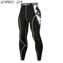 Load image into Gallery viewer, GYMMENS Men&#39;s Fitness Gym Compression Tights Sports Cloths Exercise Suits Long Sleeve Tights Set for Men