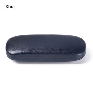 1Pcs 2019 New Fashion Men Women Kids Leather Eye Glasses Hard Shell Protector Reading Eyewear Case Portable Sunglasses Box Case