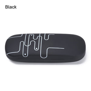 1Pcs 2019 New Fashion Men Women Kids Leather Eye Glasses Hard Shell Protector Reading Eyewear Case Portable Sunglasses Box Case