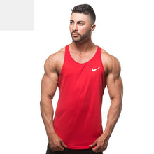 Load image into Gallery viewer, Brand Clothing Muscle Bodybuilding Stringer Tank Top Mens Fitness Singlets Cotton Sleeveless shirt Workout Sportwear Undershirt