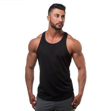 Load image into Gallery viewer, Brand Clothing Muscle Bodybuilding Stringer Tank Top Mens Fitness Singlets Cotton Sleeveless shirt Workout Sportwear Undershirt