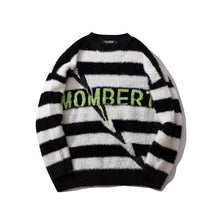 Load image into Gallery viewer, Harajuku Stripe Sweaters Men Hip Hop Loose Pullover Sweater Streetwear Male Female Fashion Winter 2019 Clothing WG588