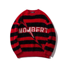 Load image into Gallery viewer, Harajuku Stripe Sweaters Men Hip Hop Loose Pullover Sweater Streetwear Male Female Fashion Winter 2019 Clothing WG588