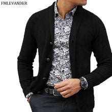 Load image into Gallery viewer, Ropa De Hombre Autumn Winter 2019 Men&#39; s Outwear Fashion Cardigan Men Sweater Overcoat