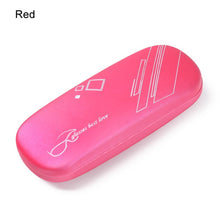 Load image into Gallery viewer, 1Pcs 2019 New Fashion Men Women Kids Leather Eye Glasses Hard Shell Protector Reading Eyewear Case Portable Sunglasses Box Case