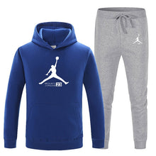 Load image into Gallery viewer, 23 JORDAN Autumn winter Hot Sale Men&#39;s Sets Hoodie+pants 2 Pieces Sets Casual Tracksuit Male Sportswear Gyms Fitness Sweatpants