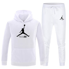 Load image into Gallery viewer, 23 JORDAN Autumn winter Hot Sale Men&#39;s Sets Hoodie+pants 2 Pieces Sets Casual Tracksuit Male Sportswear Gyms Fitness Sweatpants