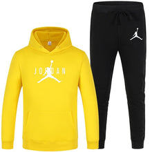 Load image into Gallery viewer, 23 JORDAN Autumn winter Hot Sale Men&#39;s Sets Hoodie+pants 2 Pieces Sets Casual Tracksuit Male Sportswear Gyms Fitness Sweatpants