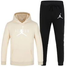 Load image into Gallery viewer, 23 JORDAN Autumn winter Hot Sale Men&#39;s Sets Hoodie+pants 2 Pieces Sets Casual Tracksuit Male Sportswear Gyms Fitness Sweatpants