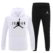 Load image into Gallery viewer, 23 JORDAN Autumn winter Hot Sale Men&#39;s Sets Hoodie+pants 2 Pieces Sets Casual Tracksuit Male Sportswear Gyms Fitness Sweatpants