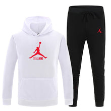 Load image into Gallery viewer, 23 JORDAN Autumn winter Hot Sale Men&#39;s Sets Hoodie+pants 2 Pieces Sets Casual Tracksuit Male Sportswear Gyms Fitness Sweatpants