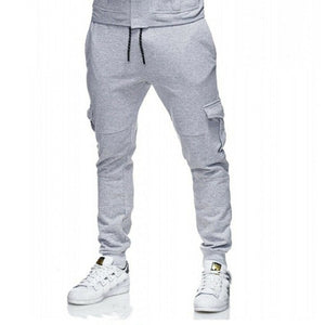 M-XXL Men's Tracksuit 2 piece set sweatsuit Jogging Hoodie Hooded Coat Jacket +Trousers Sweatpants Joggers Sports Sweat Suit Set