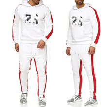 Load image into Gallery viewer, Men&#39;s Fashion Tracksuit Casual Sportsuit Men Hoodies/Sweatshirts Sportswear JORDAN 23 Coat+Pant Tracksuit Men Set Brand Clothing