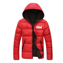 Load image into Gallery viewer, Male jacket 2019 winter informal mountain cover men&#39;s slim HH with hoodie, trendy coat plus size 3XL