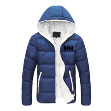 Load image into Gallery viewer, Male jacket 2019 winter informal mountain cover men&#39;s slim HH with hoodie, trendy coat plus size 3XL