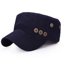 Load image into Gallery viewer, Belbello New style best sellers korean edition men&#39;s and women&#39;s flat caps spring fashion cotton button cap  peaked cap