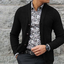 Load image into Gallery viewer, Hombre Autumn Winter 2019 Men' s Outwear Fashion Cardigan Men Sweater Overcoat