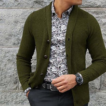 Load image into Gallery viewer, Hombre Autumn Winter 2019 Men' s Outwear Fashion Cardigan Men Sweater Overcoat