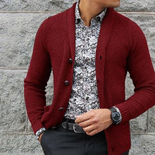 Load image into Gallery viewer, Hombre Autumn Winter 2019 Men' s Outwear Fashion Cardigan Men Sweater Overcoat