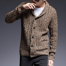 Load image into Gallery viewer, 2019 New Fashion Brand Sweater Man Cardigan Thick Slim Fit Jumpers Knitwear High Quality Autumn Korean Style Casual Mens Clothes