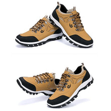 Load image into Gallery viewer, New Men&#39;s PU Leather Casual Shoes Fashion Sneakers Student Outdoor Non-slip Shock Absorption Low-cut Best Sellers High Quality